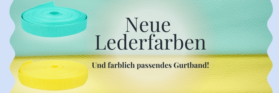 Neue Lederfarben